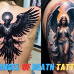 Angel of Death Tattoo Stencil Ideas