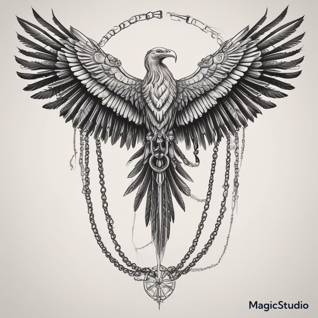 Angel of Death Tattoo Stencil Ideas