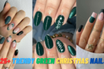 Green Christmas Nails