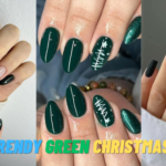 Green Christmas Nails