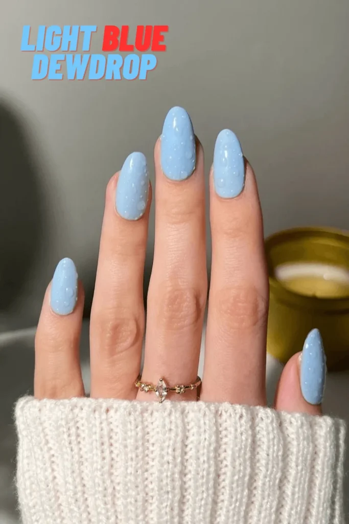 Light Blue Dewdrop