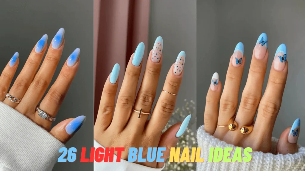 Light Blue Nail