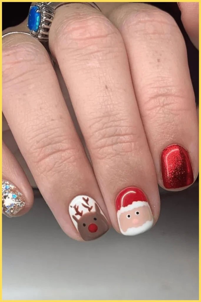 Short Christmas Nails