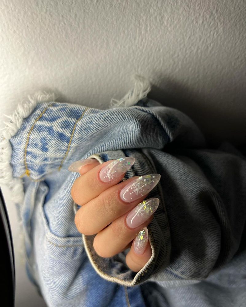 Snowflake Nails