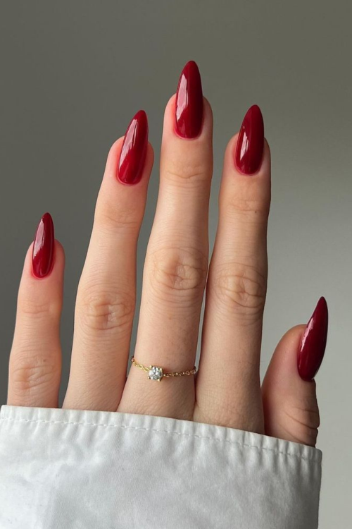 Red Christmas Nails