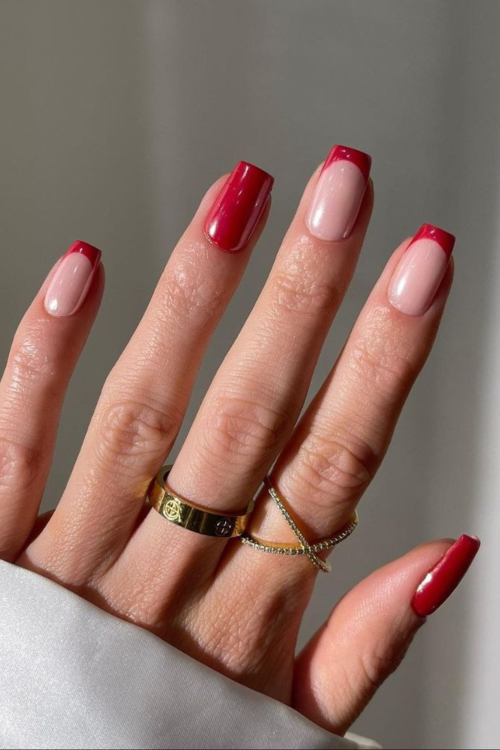 Red Christmas Nails